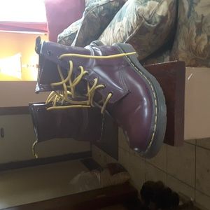 Purple Doc Martens